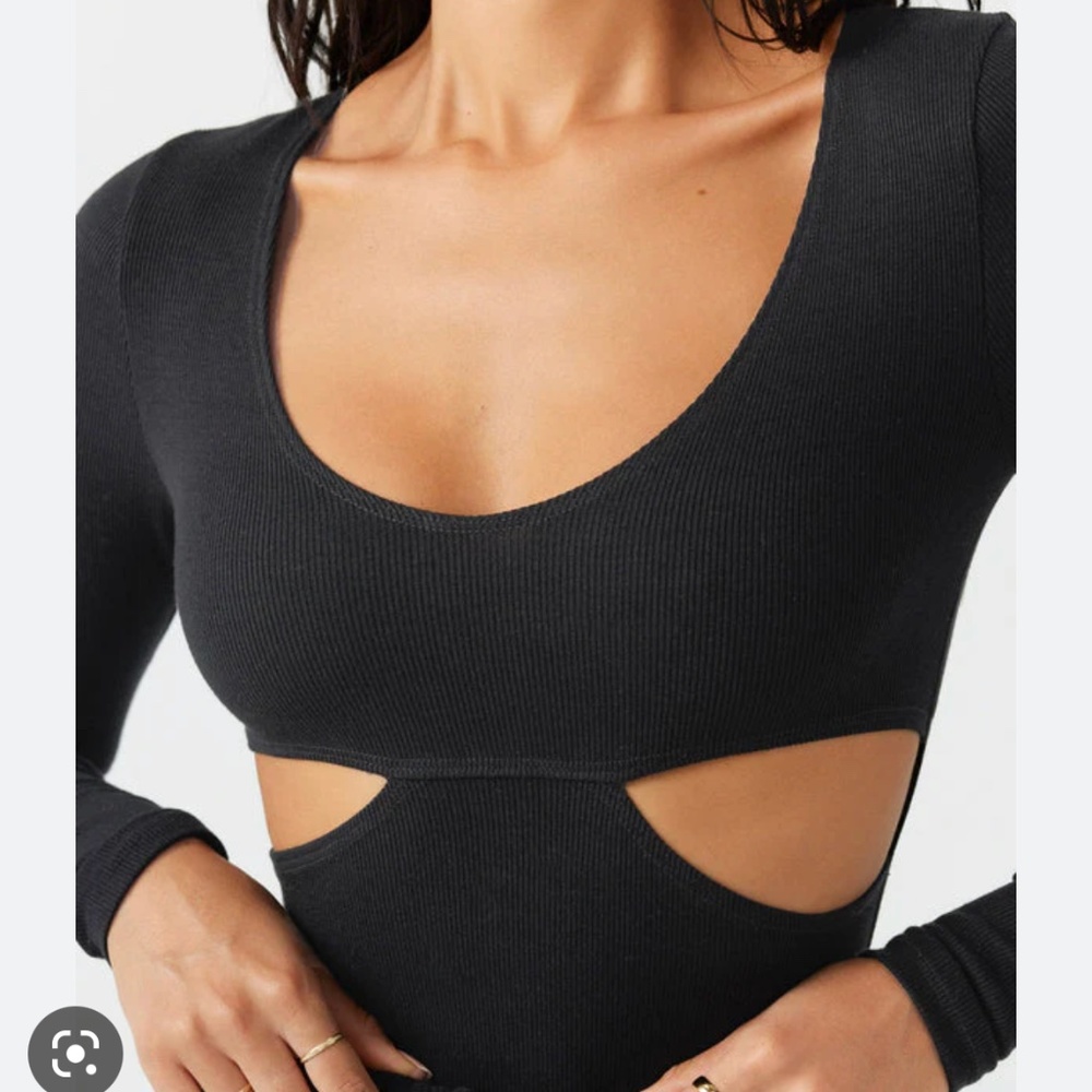 Joah Brown Cut Out Top